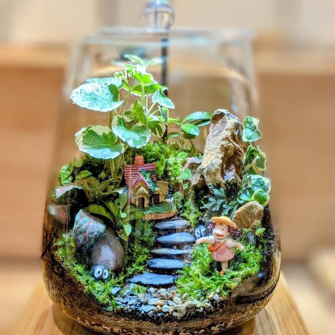 花波兒‧心園藝 花波兒心園藝,台南,送禮,升遷,新居落成,開幕,升遷,調任,生日,財位,交換禮物,玻璃花園,瓶中花園,生態瓶,園藝,手作,Terrarium,Tainan