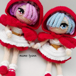 150-1 鉤織繪畫工房 毛線娃娃 雷姆 拉姆