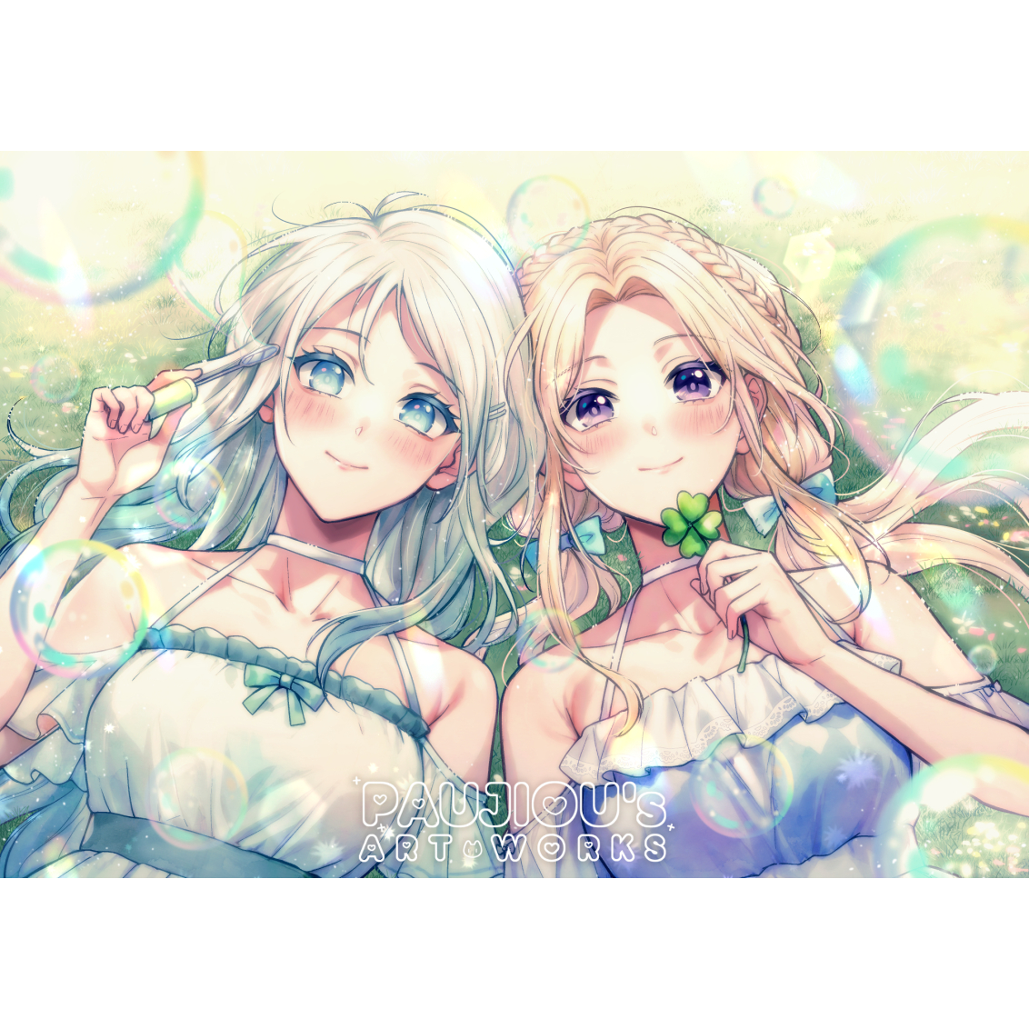 日系插畫、插畫委託、私人委託、夢圖委託、泡啾PauJiou