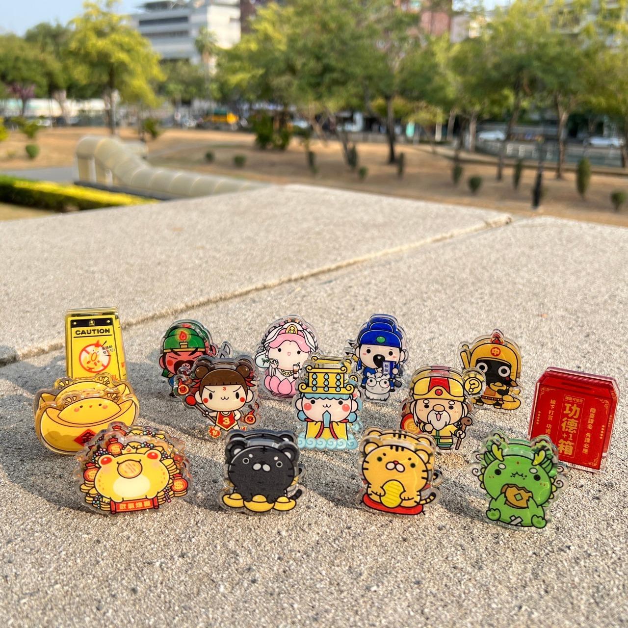 雞童可愛宮 《夾神麼‧壓克力夾子》