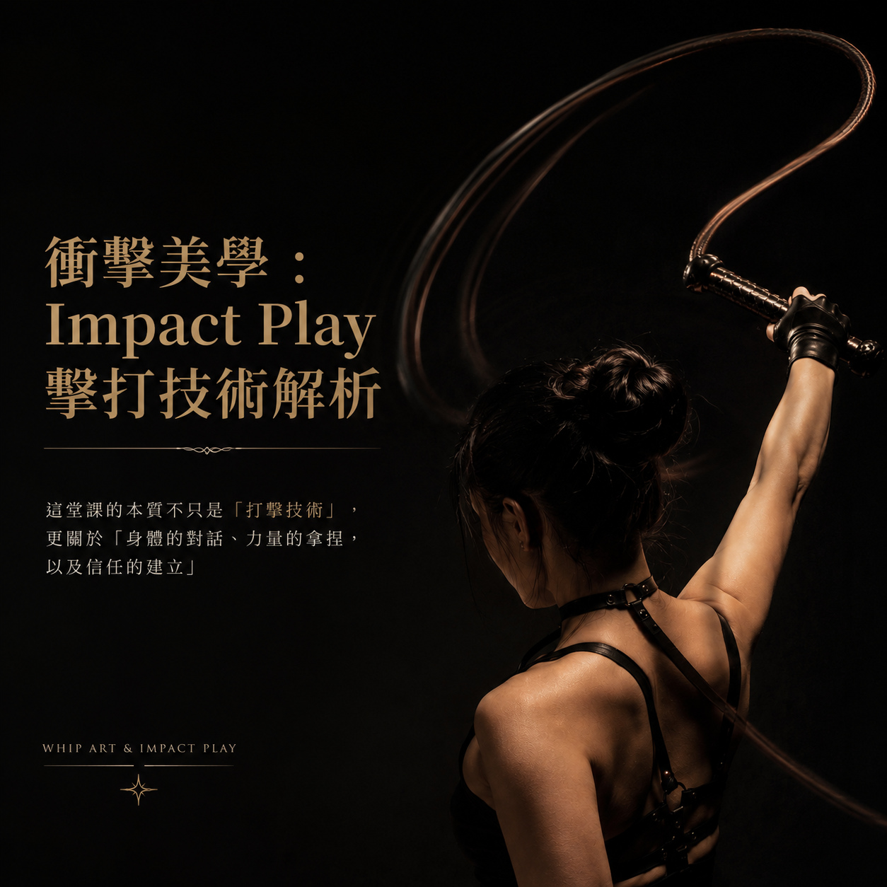 ｜shushi束室 繩教室｜墨耳 ｜ Impact Play 擊打技術解析