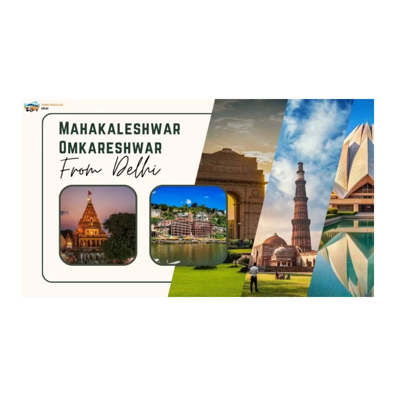 Complete Guide for Mahakaleshwar Omkareshwar Tour from Delhi