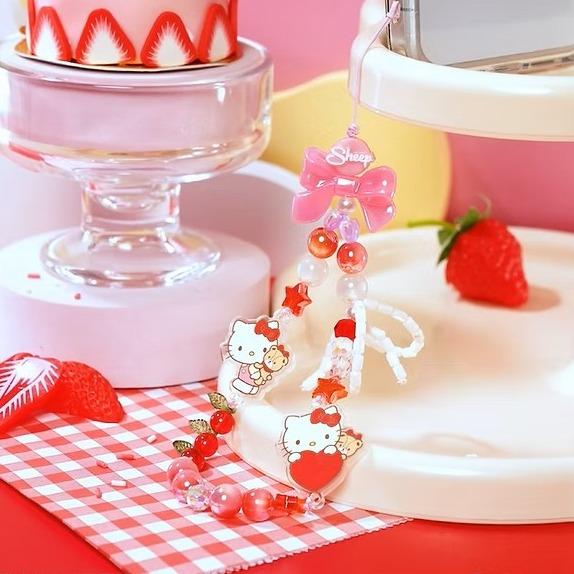 ⁺◟ 歡迎成為小Light打 ⁺◟♡² Hello Kitty 手機掛繩