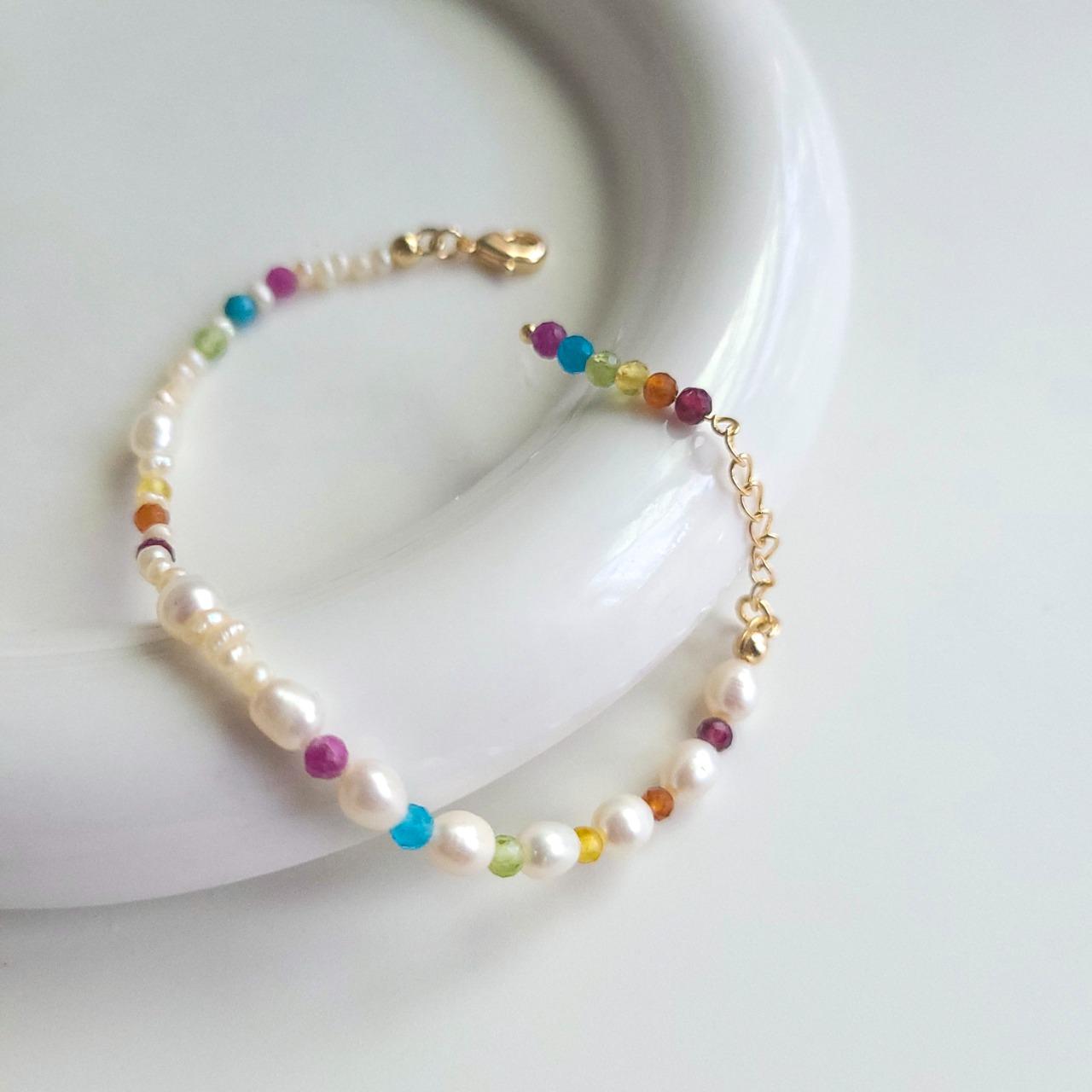 Nutbrown 栗色 珍珠與礦｜兩道彩虹