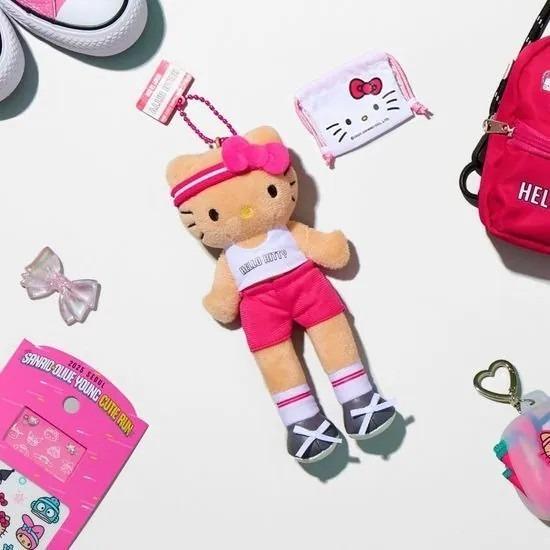 ⁺◟ 歡迎成為小Light打 ⁺◟♡ 長腿奔跑Hello kitty 玩偶吊飾
