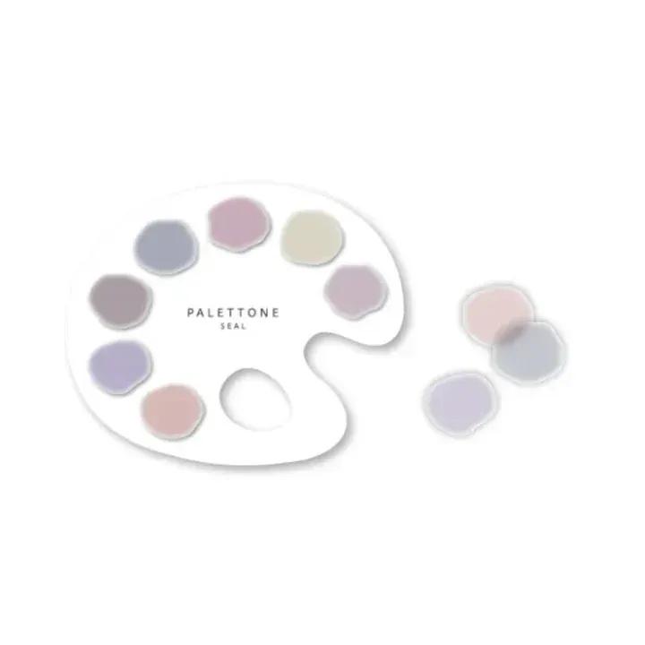 ZenPop Japan SUN-STAR Paint Palette-Style Stickers Palettone