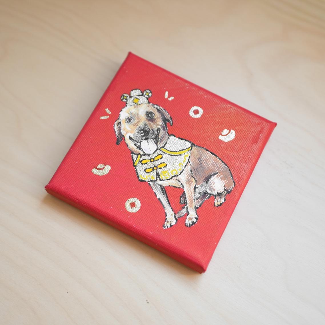 ꒰ qbii ꒱ 寵物肖像畫