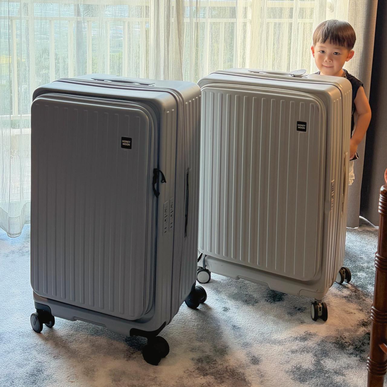 Honeymoon前開行李箱/iFind定位器