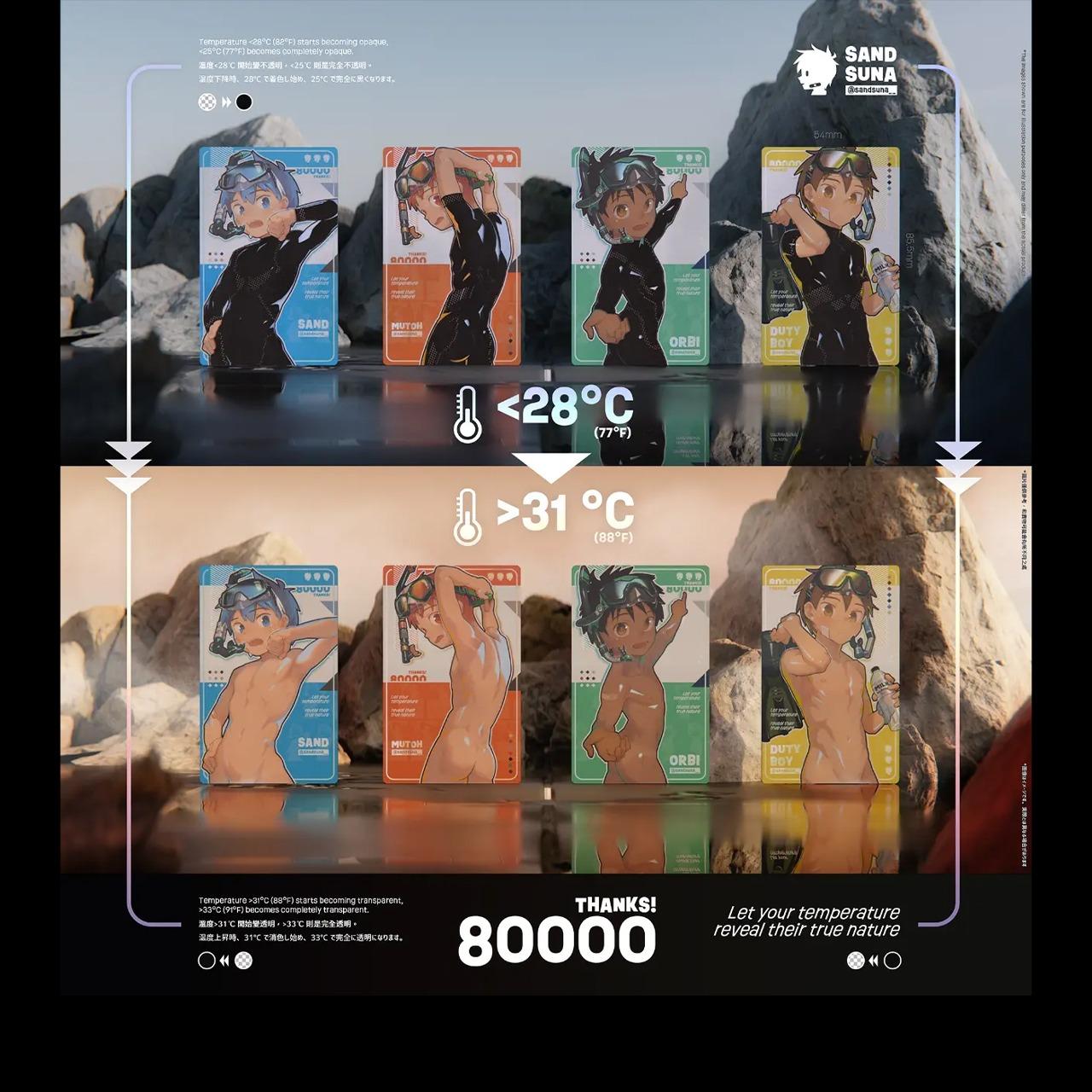 Sand Suna 🩹 🔞 80,000 Subscriber's Bonus ✨ 80,000 贊助者福利