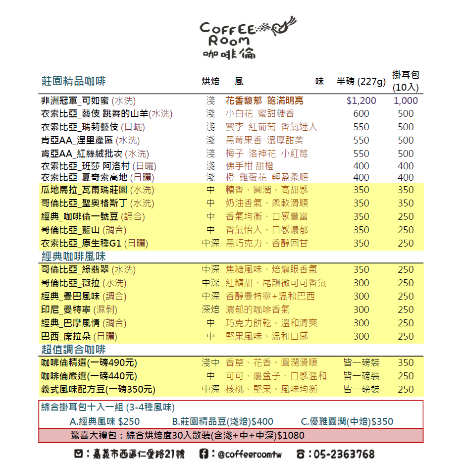 最新豆單資訊