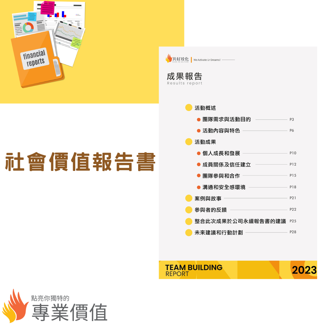 共好玟化組織發展顧問有限公司 社會價值報告書