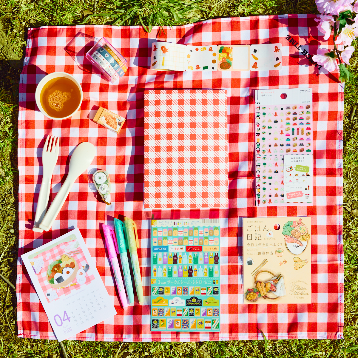 ZenPop Japan Picnic Bento Stationery Box