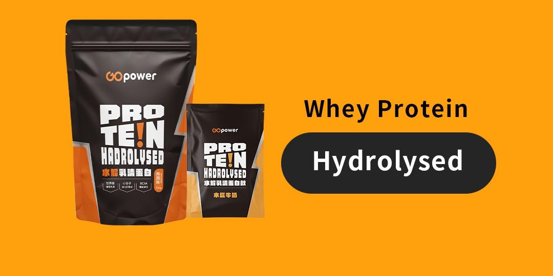 GOpower｜Healthy and Tasty, Energy Infinitely hydrolysed,protein powder