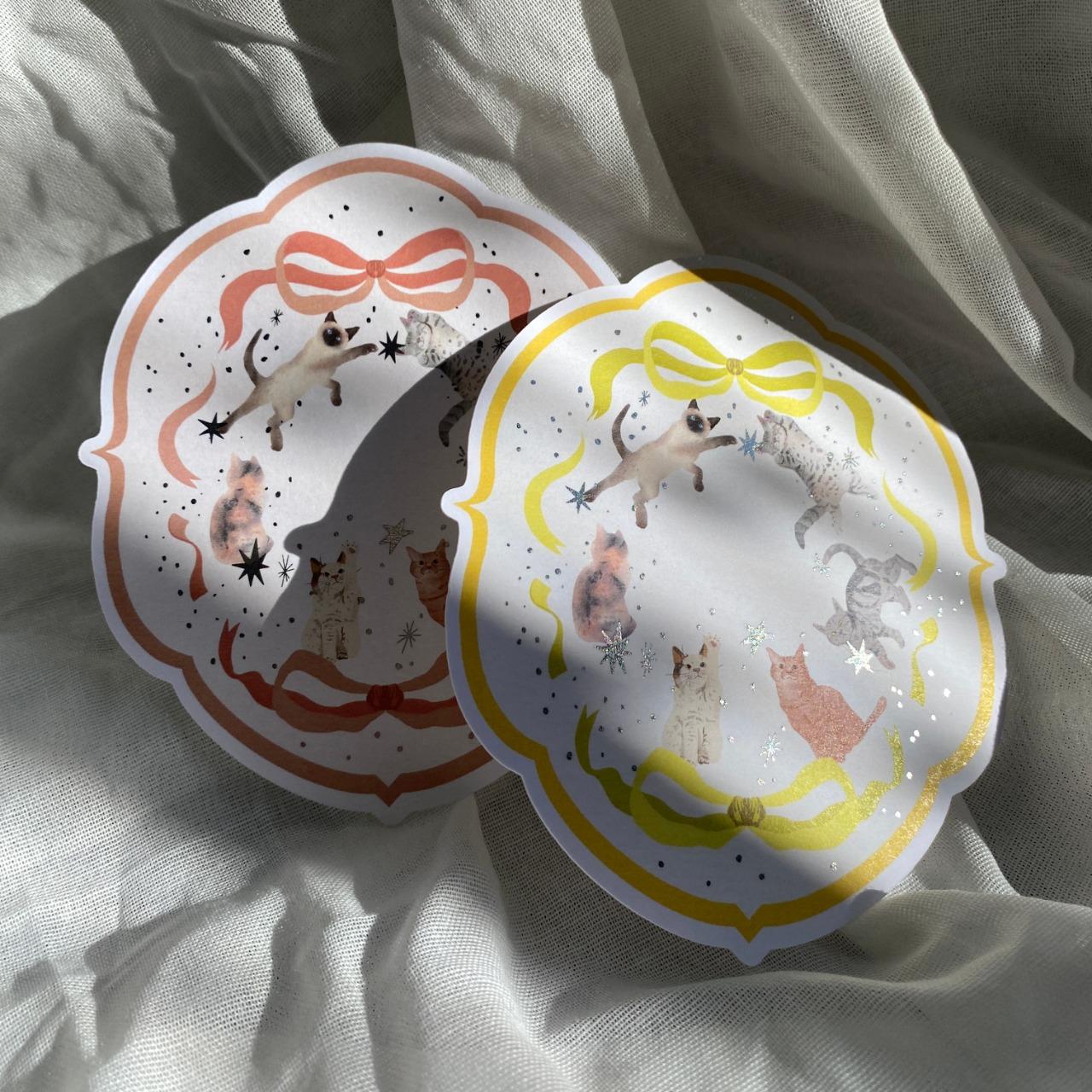 Zhi 燙金卡片｜小情書燙金小卡