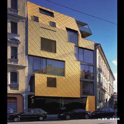 金屬建築 金屬牆 銅板 金屬板 鋁板 鈦鋅板
