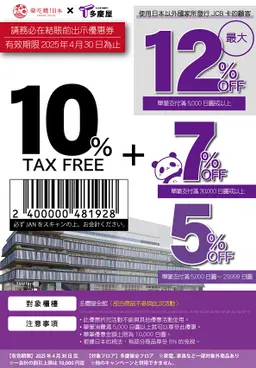 【多慶屋】2025年優惠券 - 最高17%off