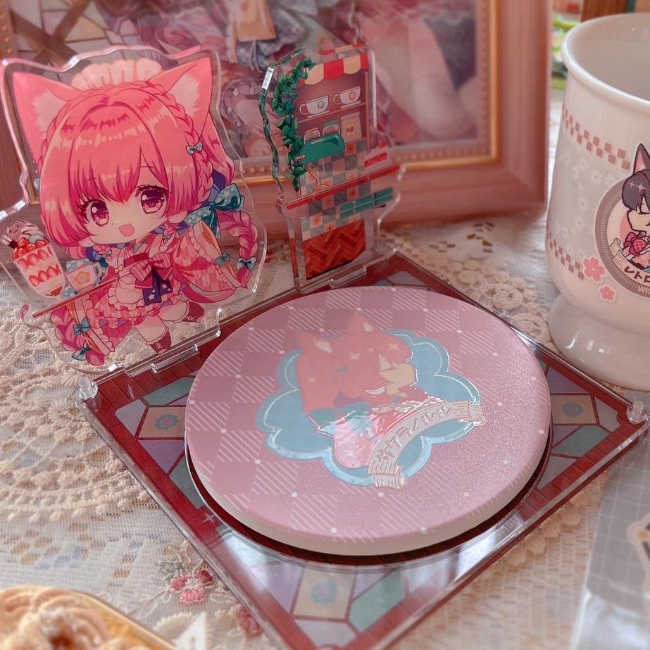 Wish印務整合 浮雕陶瓷/珪藻土 杯墊