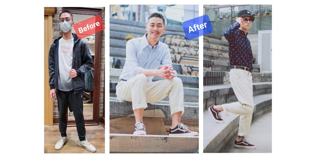 瑪那熊諮商心理師 穿搭改造 X 形象攝影