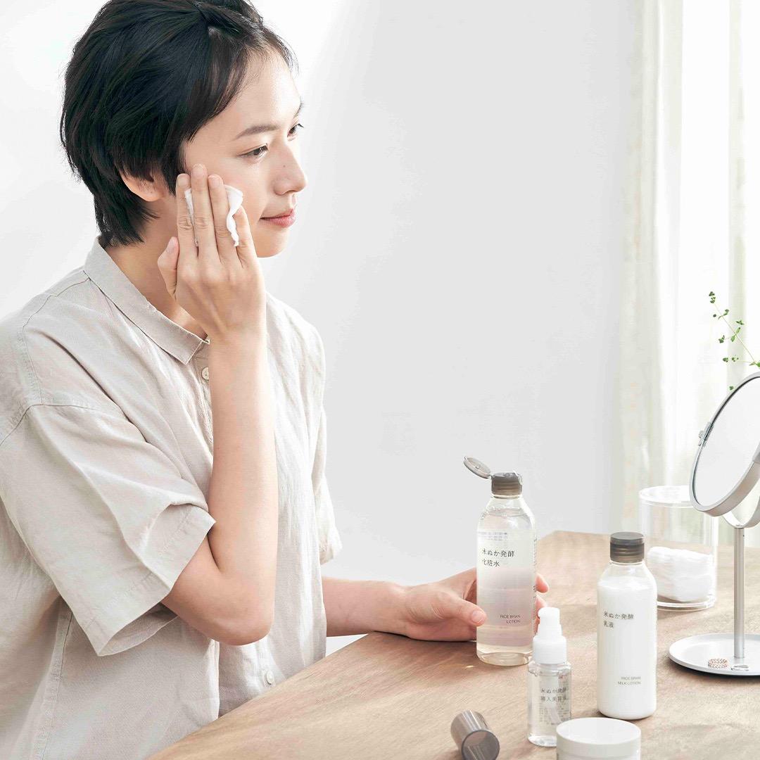 Emily Yin｜若璇 #妝髮 2024 無印良品-米糠系列