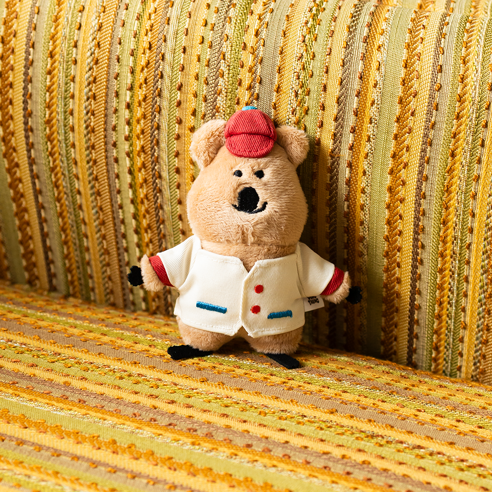 ⁺◟ 歡迎成為小Light打 ⁺◟♡ Quokka Home Run Flatfur Keyring 鑰匙圈