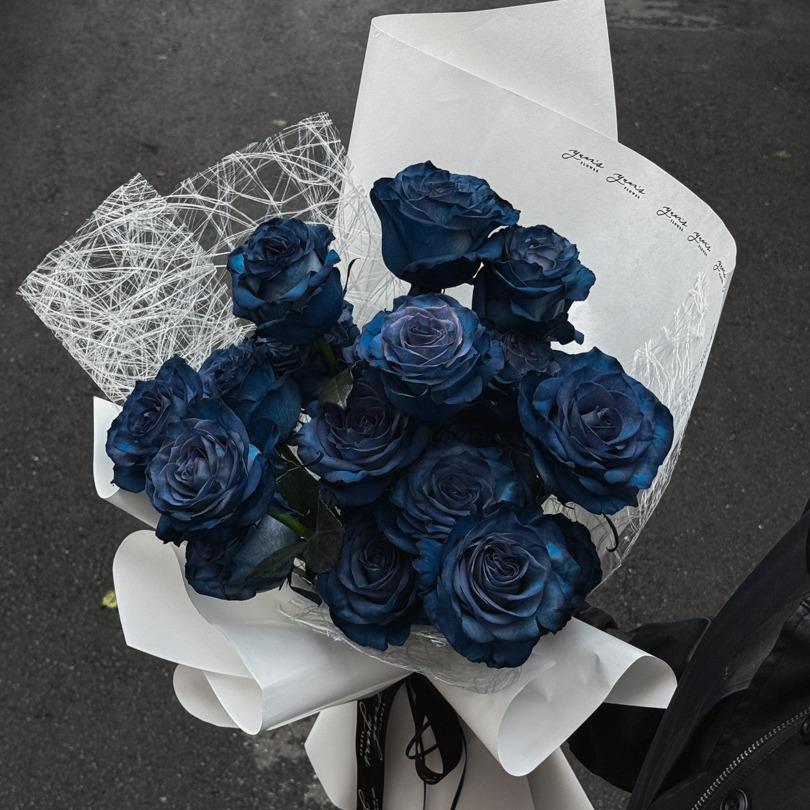 原點花藝設計 Yuan's Flower 馬耳他藍玫瑰