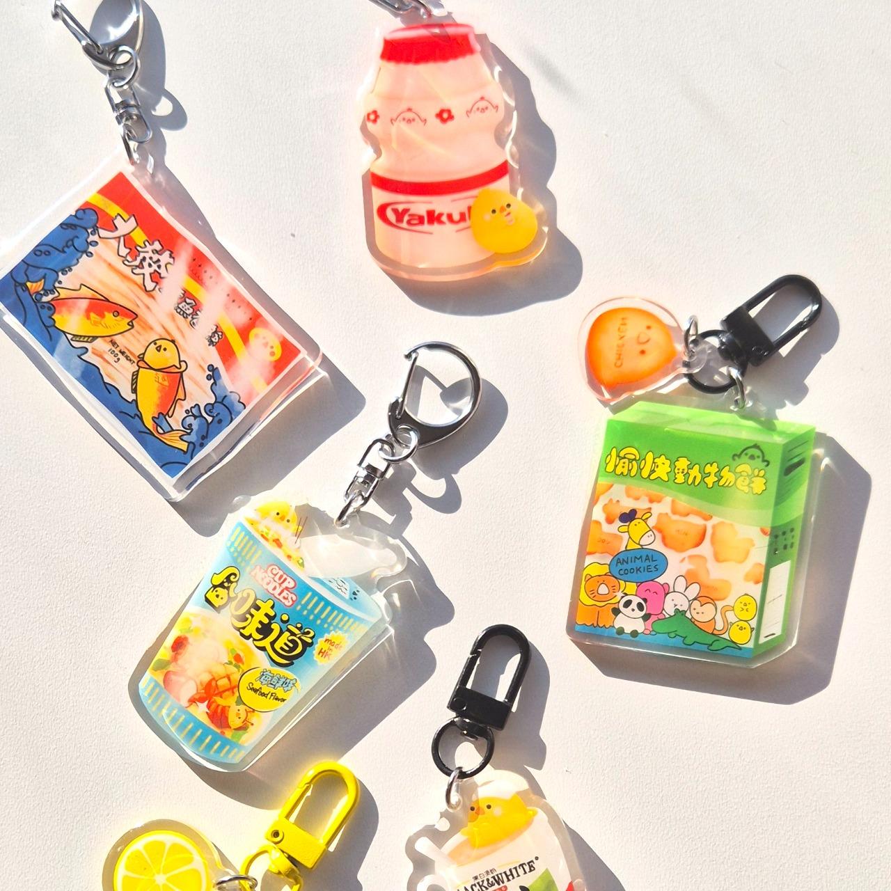 PULU, the little chicken Keychains