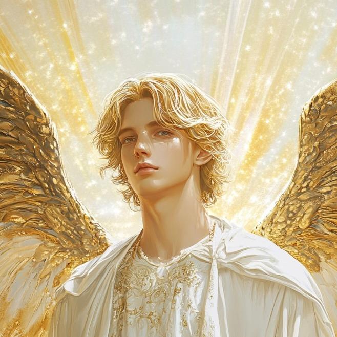 智慧與啟迪：大天使加百列系列手機桌布