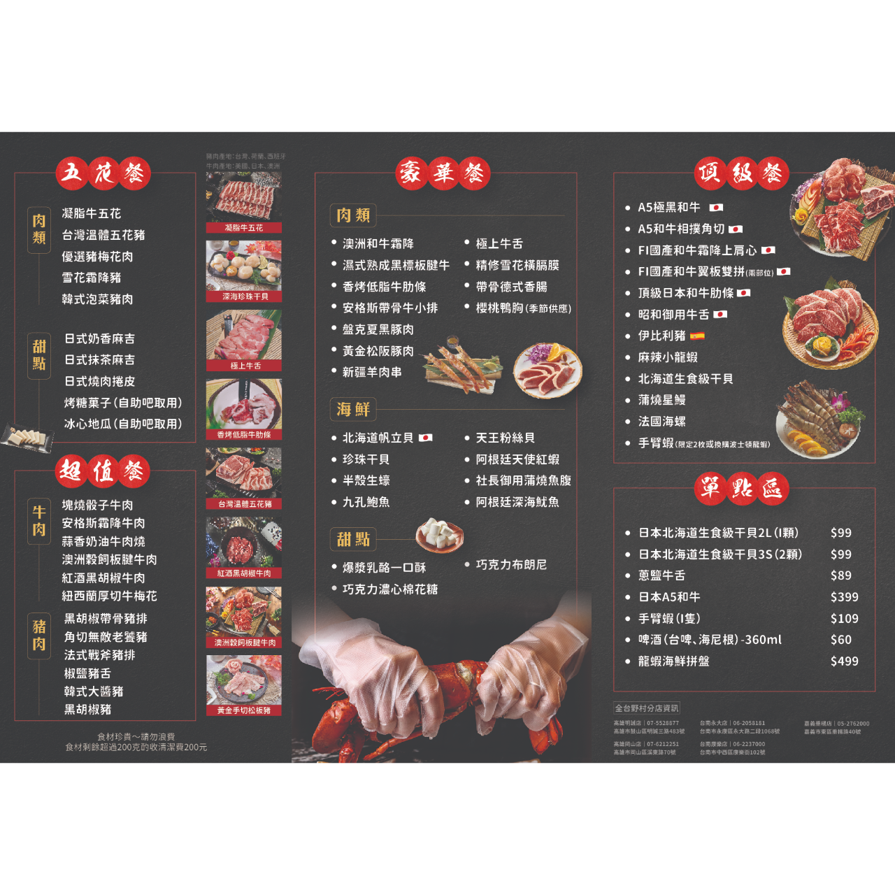 野村燒肉,高雄吃到飽