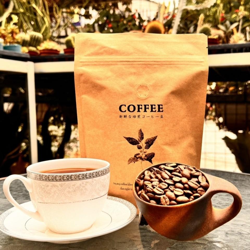 進入咖啡豆賣場