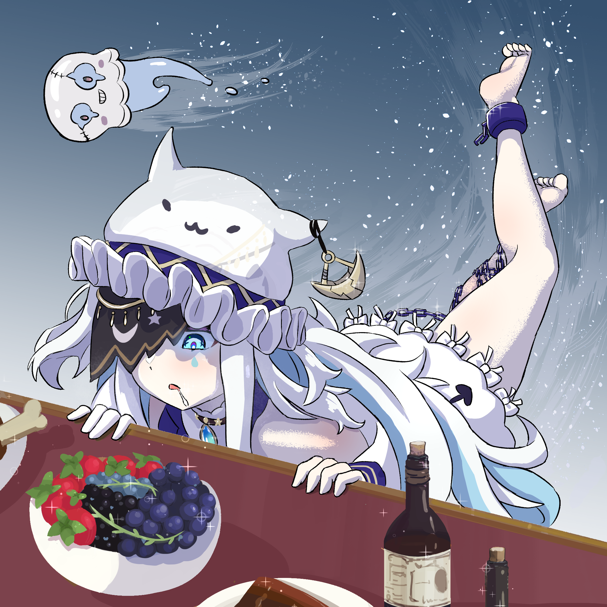 玖路御阿巴大白粉史萊姆@委託開放中