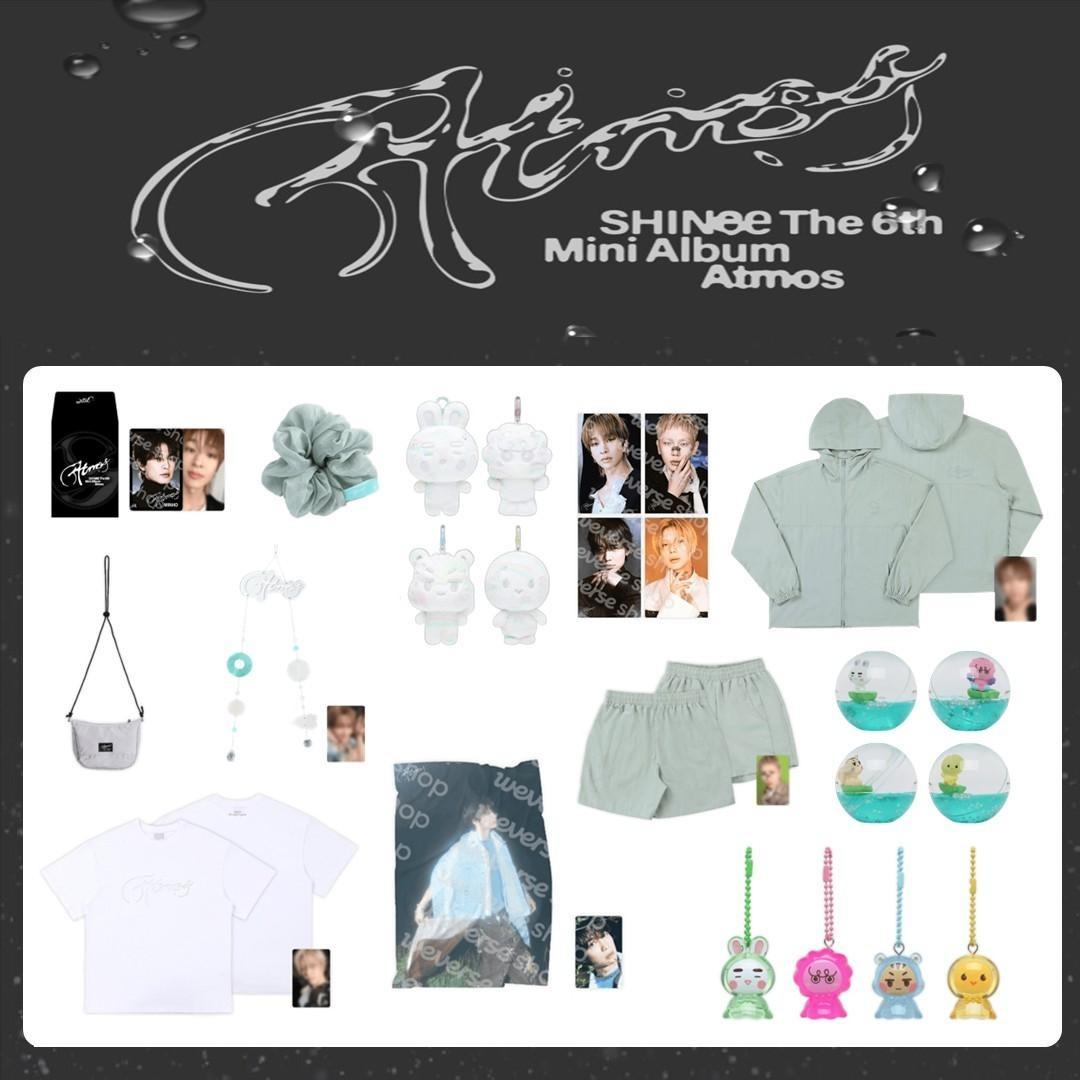 Erica_In_Seoul 預購 SHINee 迷你6輯 Atmos 週邊