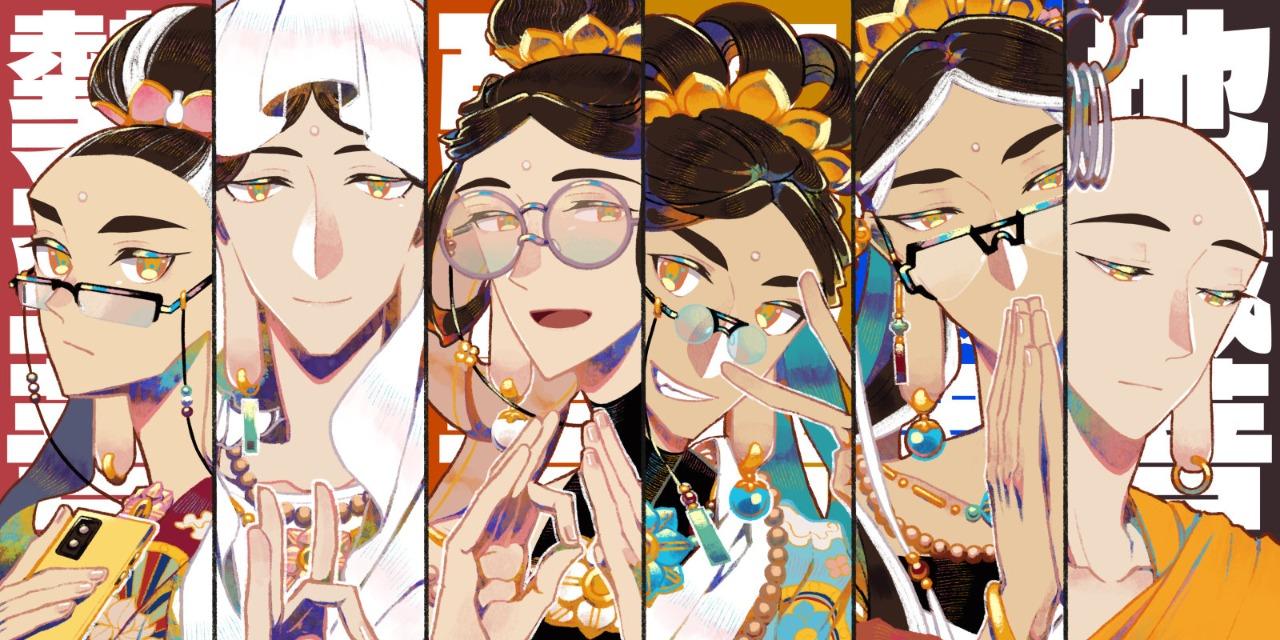 鱷子寬祥 佛菩薩角色設計創作回顧、參考資料