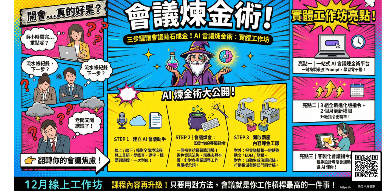 AI 會議煉金術介紹