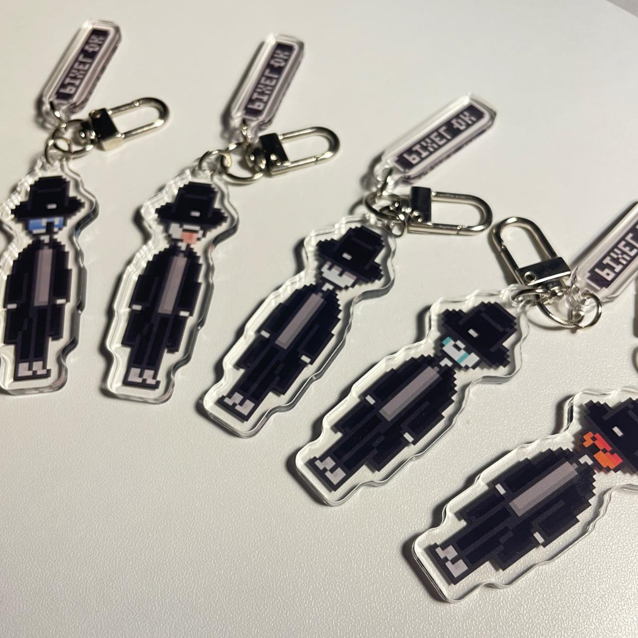 PIXEL DK 吊飾｜DK的情緒人物表情包