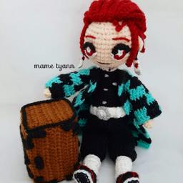 150-1 鉤織繪畫工房 毛線娃娃 鬼滅 炭治郎