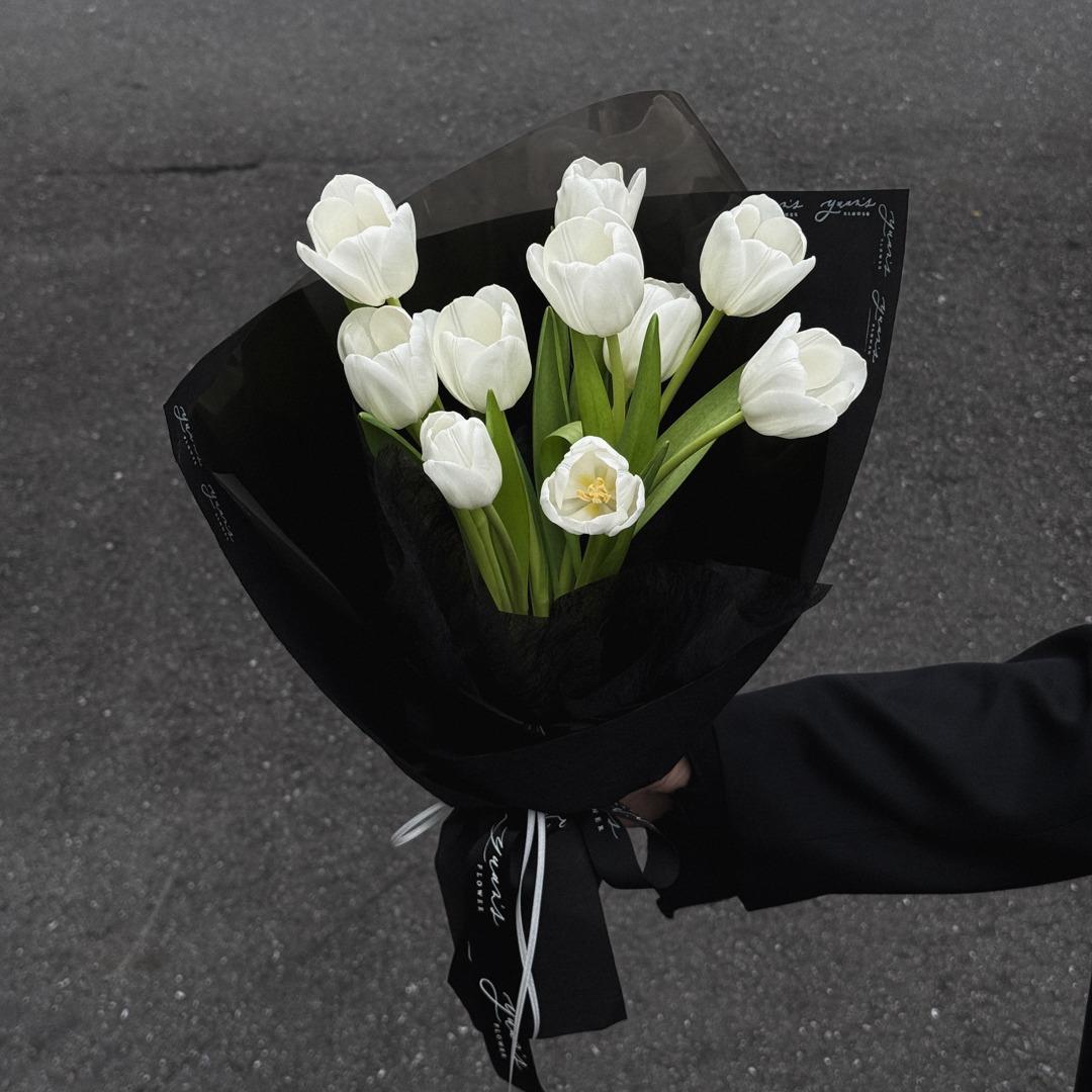 原點花藝設計 Yuan's Flower 荷蘭白鬱金香