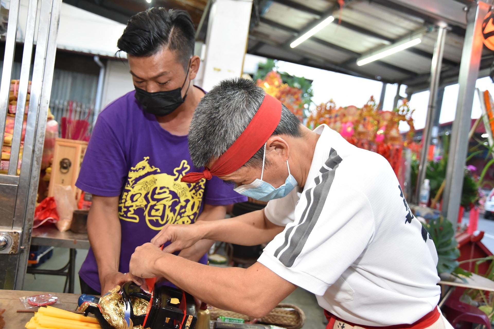 邱秋祿 紅頭法師 祿仔法師 萬丹田厝法師壇 入神