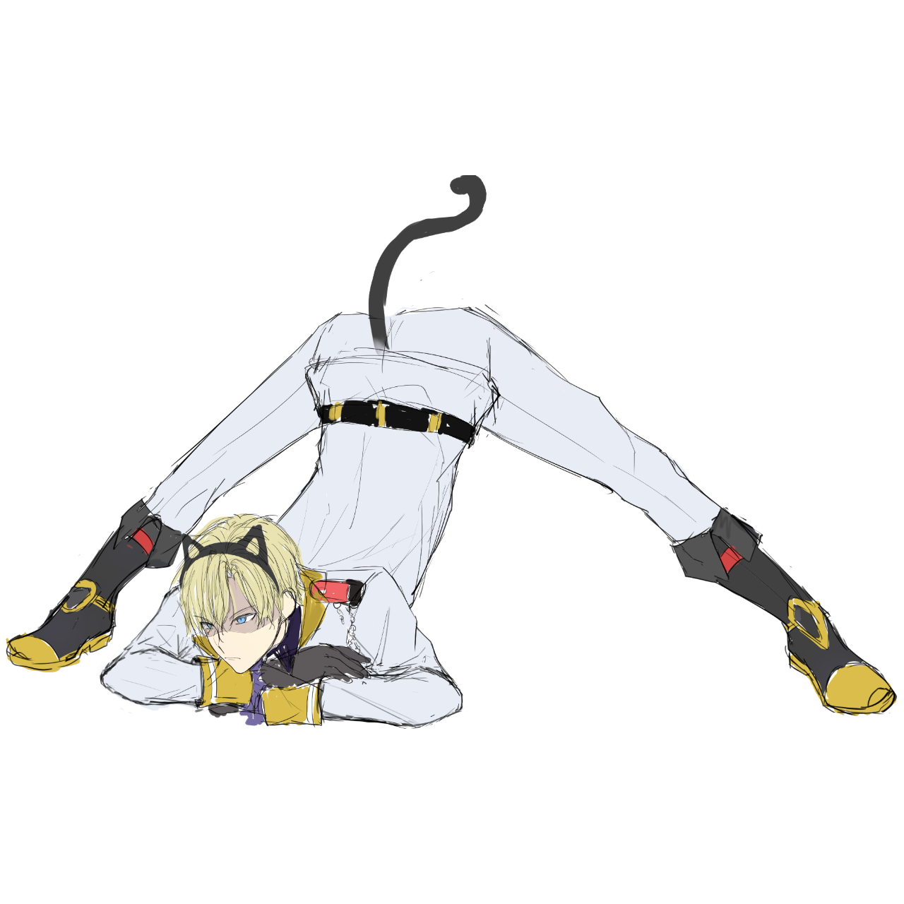 雨桃 塗鴉全身範例