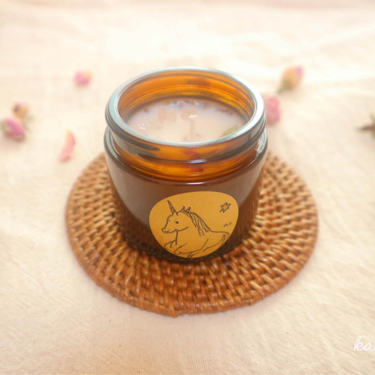 彩虹咖娜天使療癒空間 魔法蠟燭，大地之母