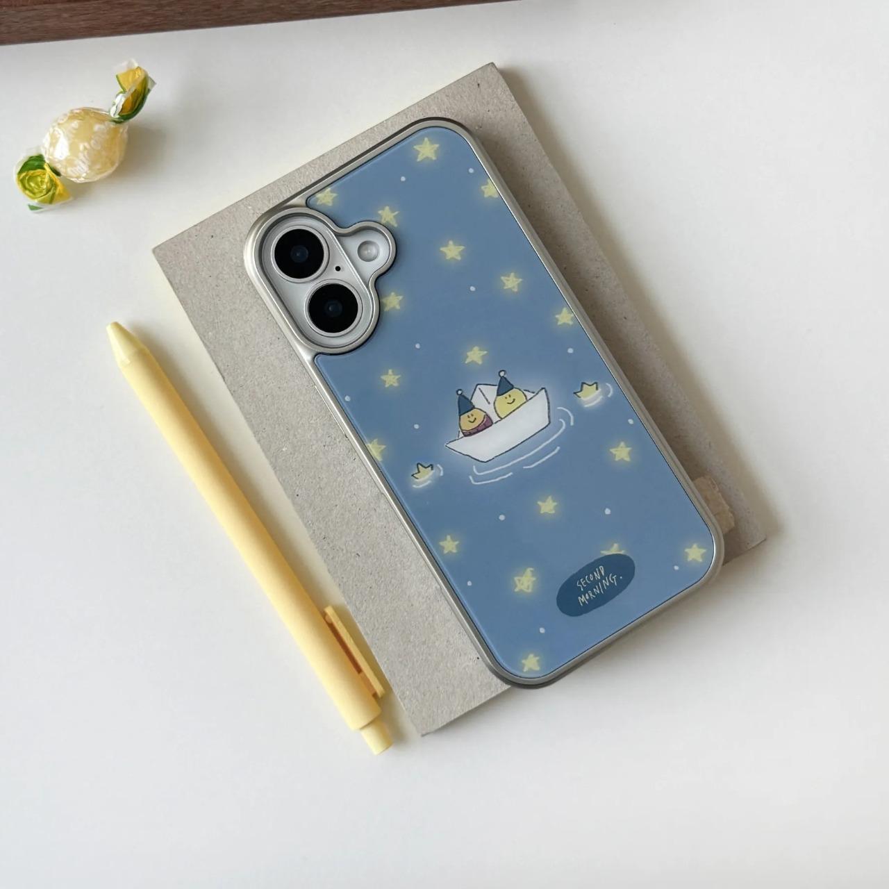 ⁺◟ 歡迎成為小Light打 ⁺◟♡² 可愛紙船 Lemony & Kumi Magsafe手機殼