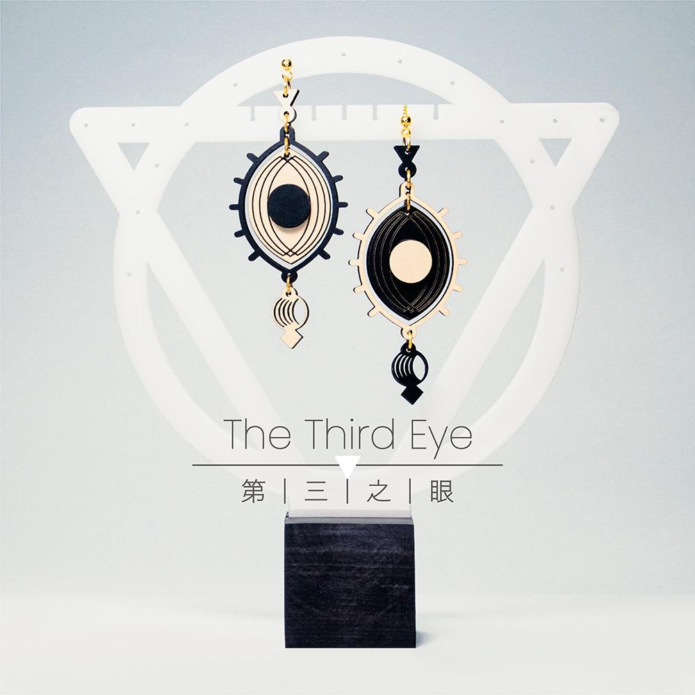 木回木 horohoro 謎。傳說之眼系列 第三隻眼 The Third Eye 垂墜耳環 Earring