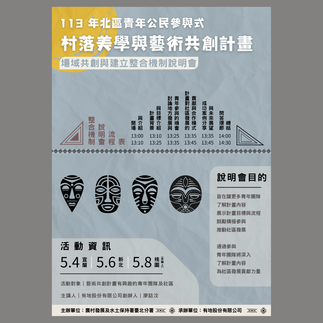 遊木工作室 地方創生海報設計