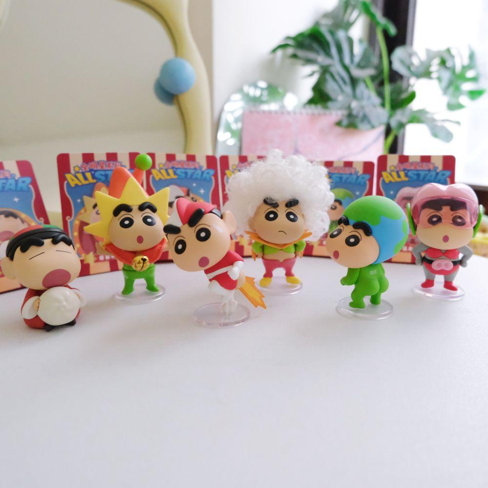 sunsetgoods 日落小物｜正版授權專賣店 《蠟筆小新》電影明星!!!｜劇場版全明星系列公仔盒玩 NT$150