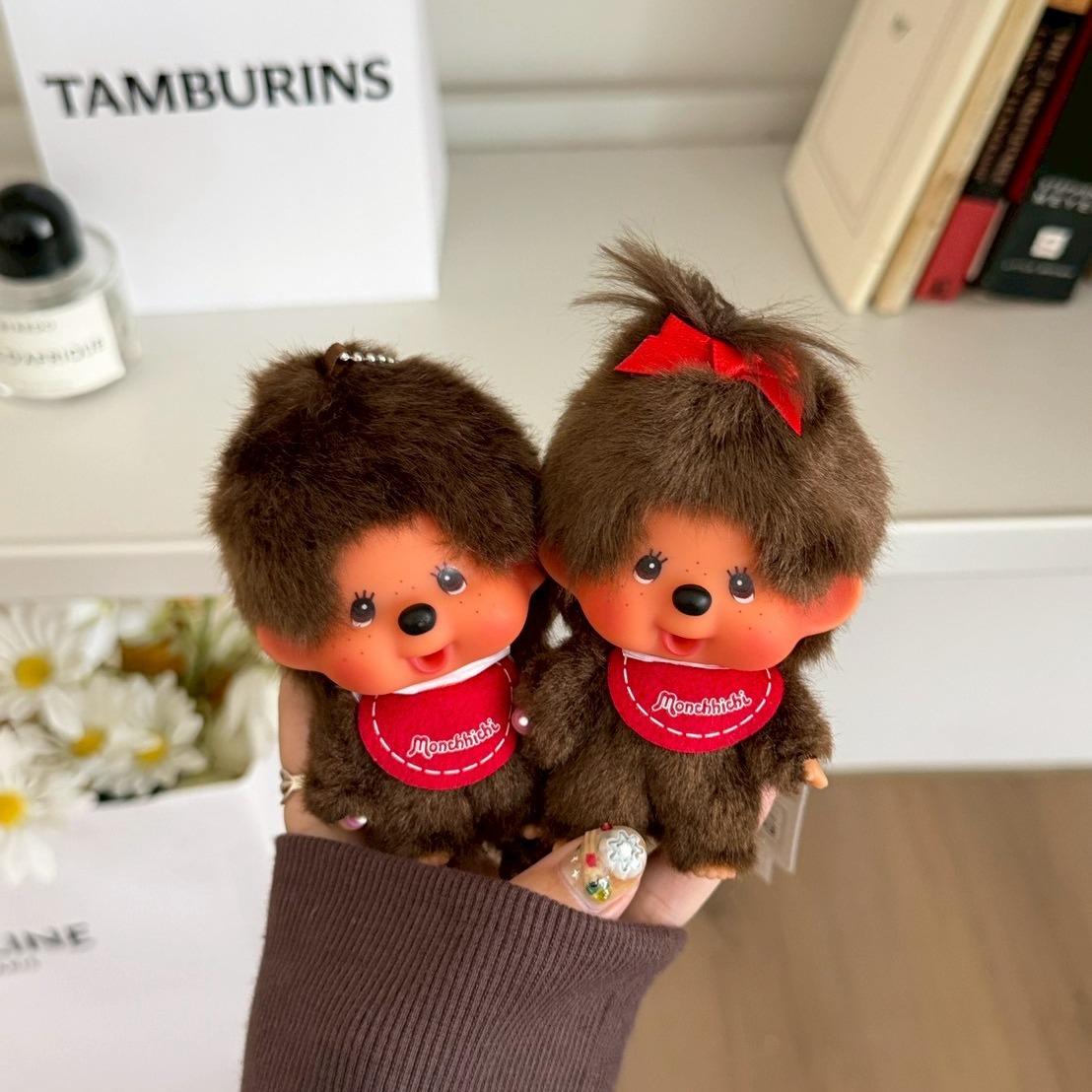 ⁺◟ 歡迎成為小Light打 ⁺◟♡² 超萌大臉 Monchhichi 玩偶吊飾🎀