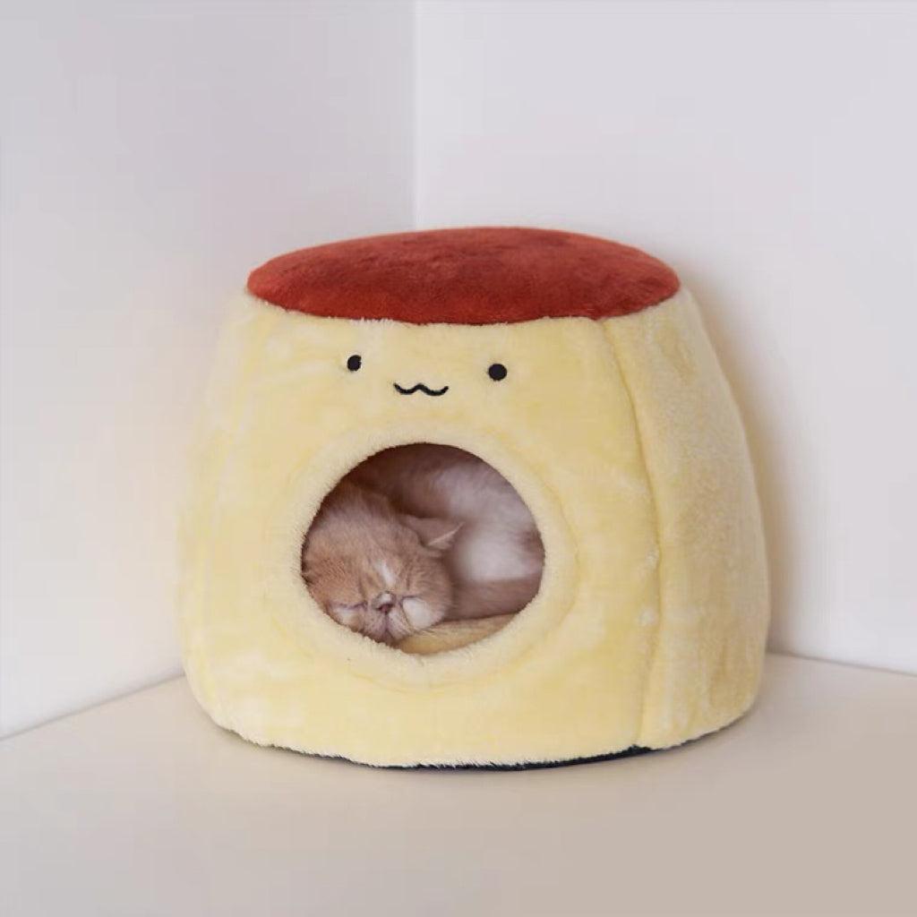WinnieTheBirds Toy Shop Super Lovely Kawaii Pudding Cat Room | Cat House | Cat Bed | Cat Playg