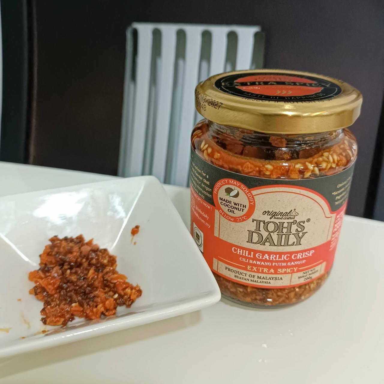 犀利阿會的漂流日記 椰子油基底-蒜香脆辣油