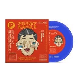 💿黑膠海報套組 : 復古厚磅紙材海報+壓克力造型黑膠唱盤🎵