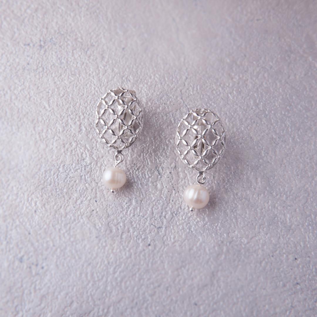 Choccy Jewelry 敲敲金工 格紋珍珠光澤