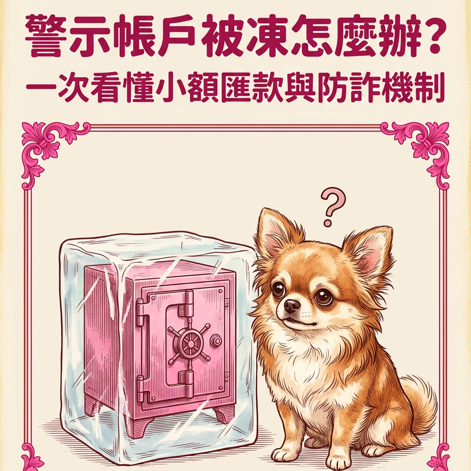 馬克解讀金融科技 🔥IG發燒#2｜警示帳戶被凍怎麼辦？一次看懂小額匯款、AI 防詐與收款同意權