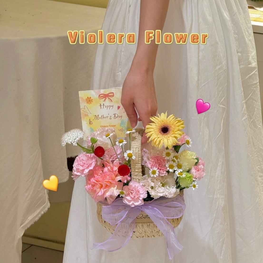 𝙑𝙄𝙊𝙇𝙀𝙍𝘼 𝙁𝙇𝙊𝙒𝙀𝙍 F款 ღ 鮮花小提籃